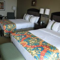 広いお部屋でベッドも快適