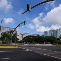 内陸側から見た外観です。