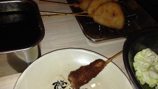 甘めのソースでサックサク！