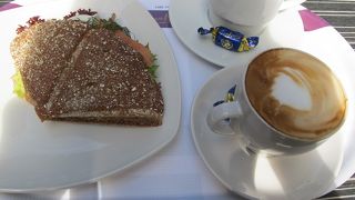 チョコで有名なカフェです。