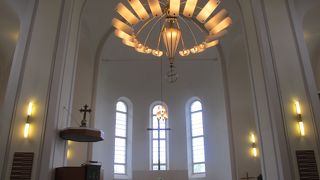 たまたま教会の中に入れました。