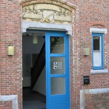 美術館の入り口