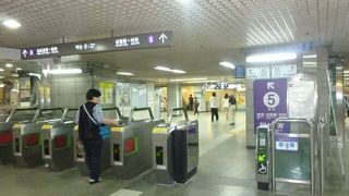 観光客に好都合な2、5号線利用可