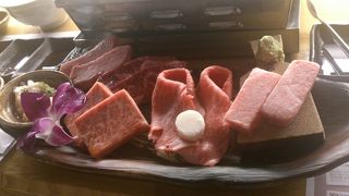 九州産の上質な国産焼肉をいただけます