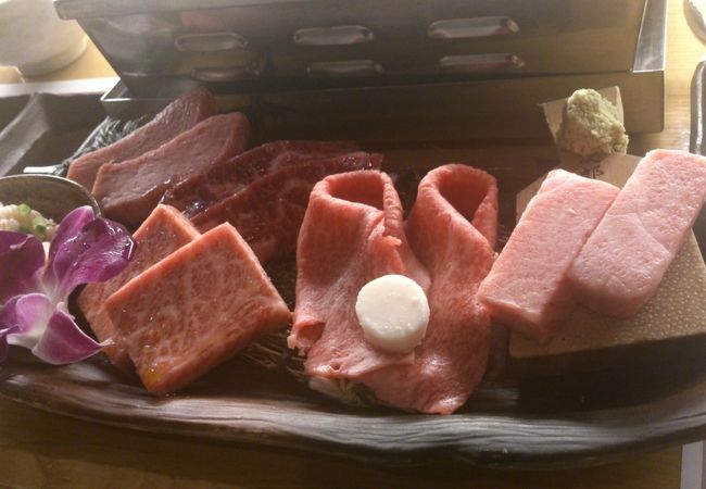 九州産の上質な国産焼肉をいただけます