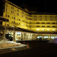 到着後、１８時頃の外観です。