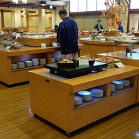 朝食会場です。