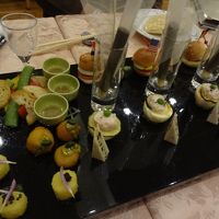 前菜の盛り合わせ。