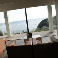 ホテルに入るとこの景色！