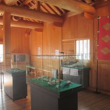 展示館内部ですが…