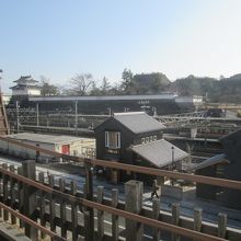 …甲府城か一望できました