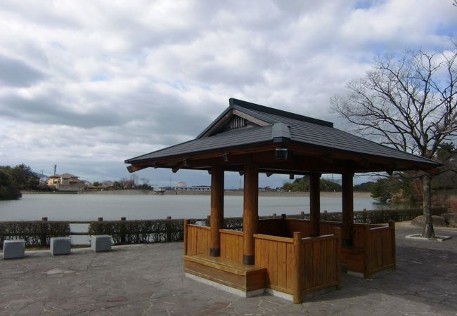 白水大池公園です