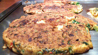 ふわとろのねぎ焼がおいしい。