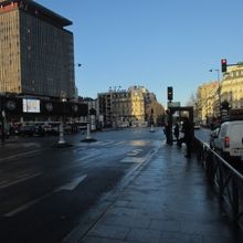 Rue Arriveeから見たところ