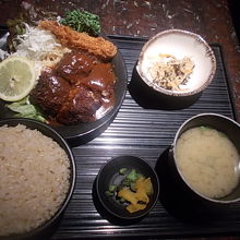 日替わり定食の一例