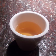 最後に出されるジャスミン茶もお忘れなく・・・