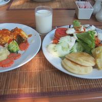 いつもの朝食ビュッフェ