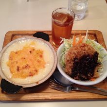 グラタンのセット