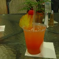 サービスで付いてきたウェルカムドリンク