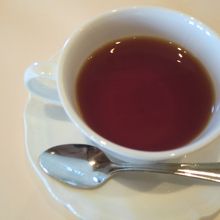 パンセットのドリンク紅茶