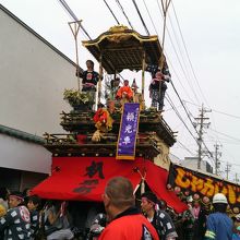 杁西町の山車とからくり