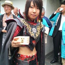 凛々しい女織田信長