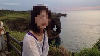 夕焼けを見にドライブ