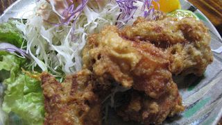 ここでしか味わえない唐揚げ