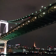 東京湾の夜景がキレイ！