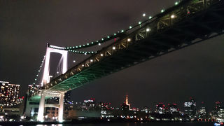 東京湾の夜景がキレイ！