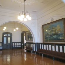 館内も美しいですね