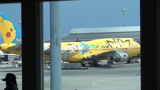 ほどよい大きさの空港です