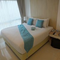 ダブルベッド。