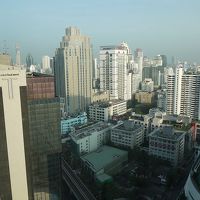 客室からバンコク市内が一望出来ます。