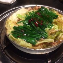 もつ鍋（醤油）