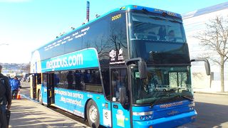 アムトラックと料金比較してメガバス利用しました