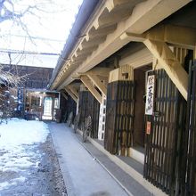 蔵　３月には、お雛祭りのあります