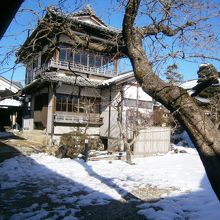 離れ座敷とお庭