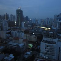 ホテルからの景色はこんな感じ