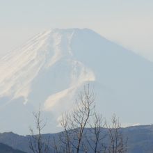 大雪の後、富士山が見れたよ！