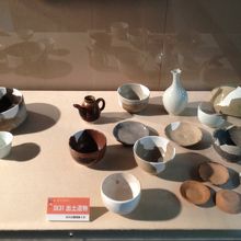 土器が見れる