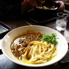 カレー釜玉800円