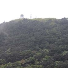 室戸岬から見上げた灯台