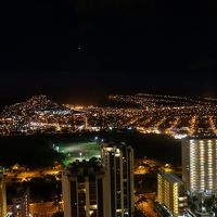 お部屋からの夜景〜♪