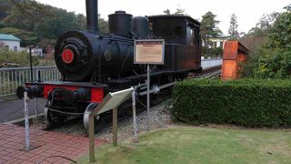 尾西鉄道蒸気機関車１号・・・黒光り！！