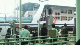 マカオ⇔珠海間は船で５分