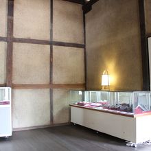 ちょっと展示が少ない。