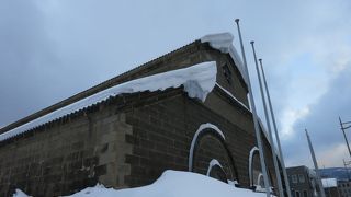 ただ外観を眺めるのみ