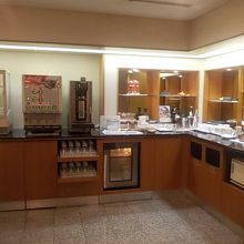 飲み物コーナーの様子