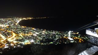 冬でも函館山展望台に登れる